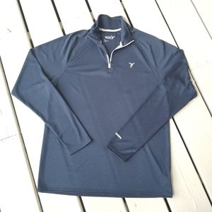 S Old Navy mens navy Forth Zipper active top